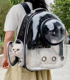 Mochilas espaciales para mascotas, ideal gatos, perros y cachorros