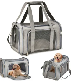 Bolsa transportadora para mascotas